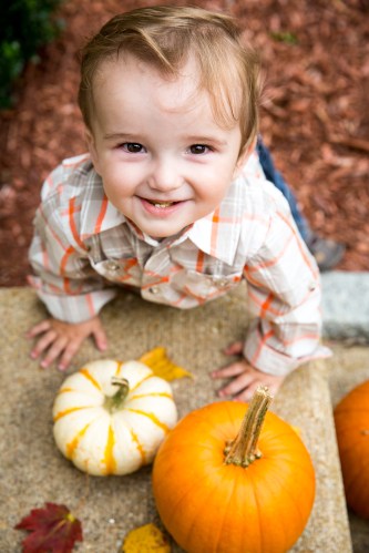 His formal "One year old" shoot with Dad!